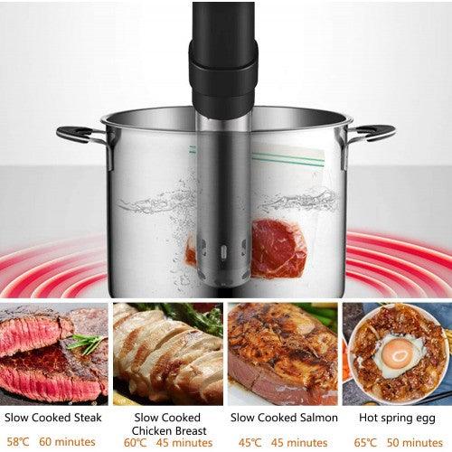 Sous Vide Machine 1000W Precision Cooker Vacuum Slow Powerful Immersion Circulator with LCD Digital Display - - Toytexx Sous Vide Machine 1000W Precision Cooker Vacuum Slow Powerful Immersion Circulator with LCD Digital Display - - Toytexx